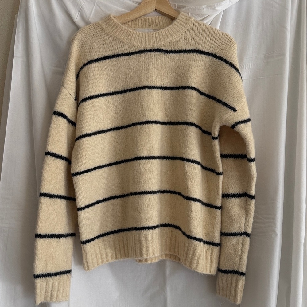 Lush  striped Knit Sweater